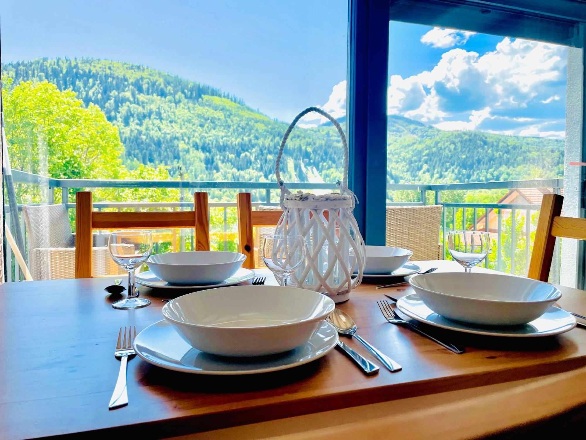 Szczyrkowskie Ski & Fun 18 - Z Widokiem Na Gory Exteriör bild